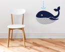 Lovely Whale Animal Friends Nursery Decal Animal Stickers